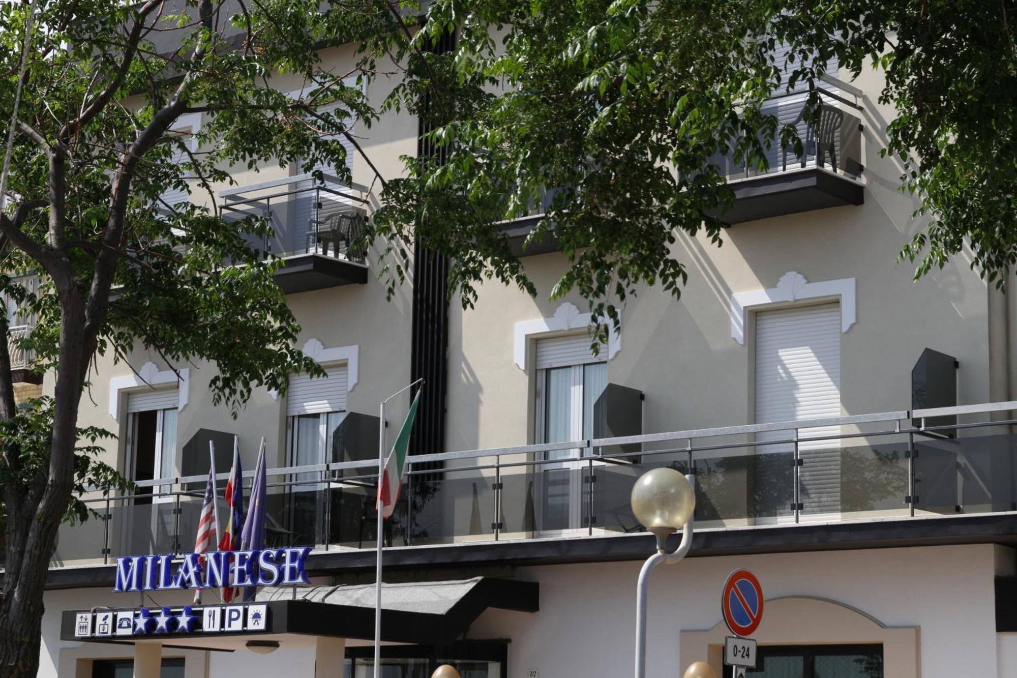 Hotel Milanese Rimini Exterior photo